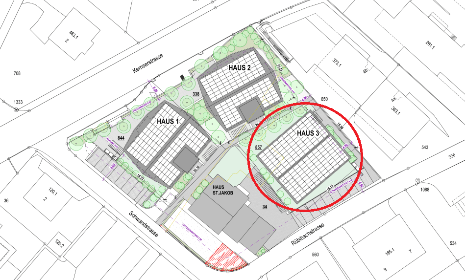 Wohnhaus St.Jakob | Rübibachstrasse 6
