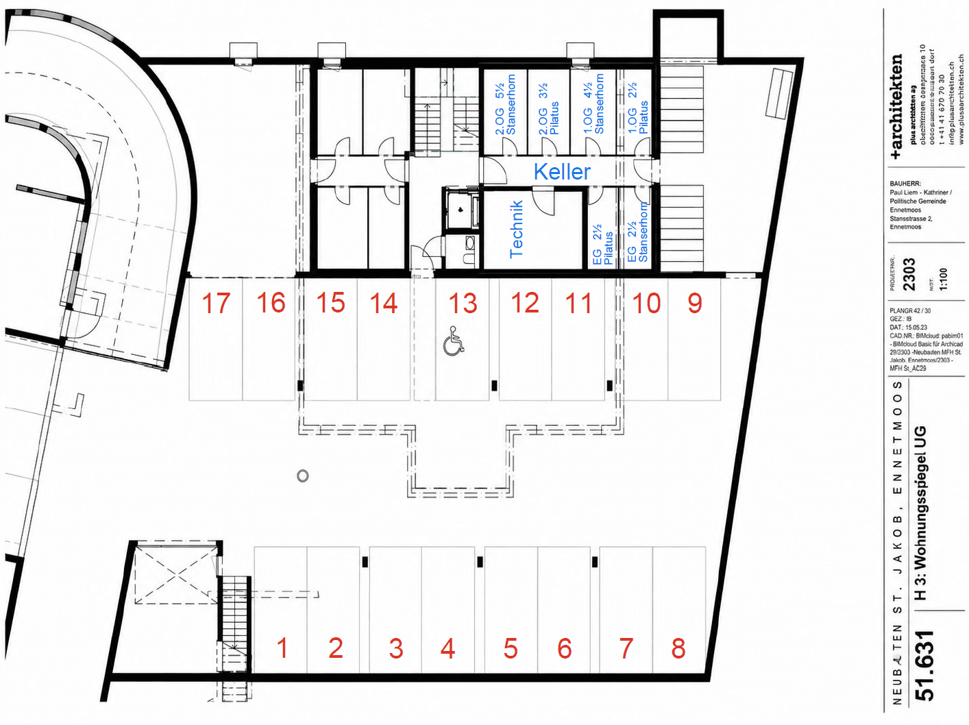 2.5-Zimmer-Wohnung 1.OG | Pilatus