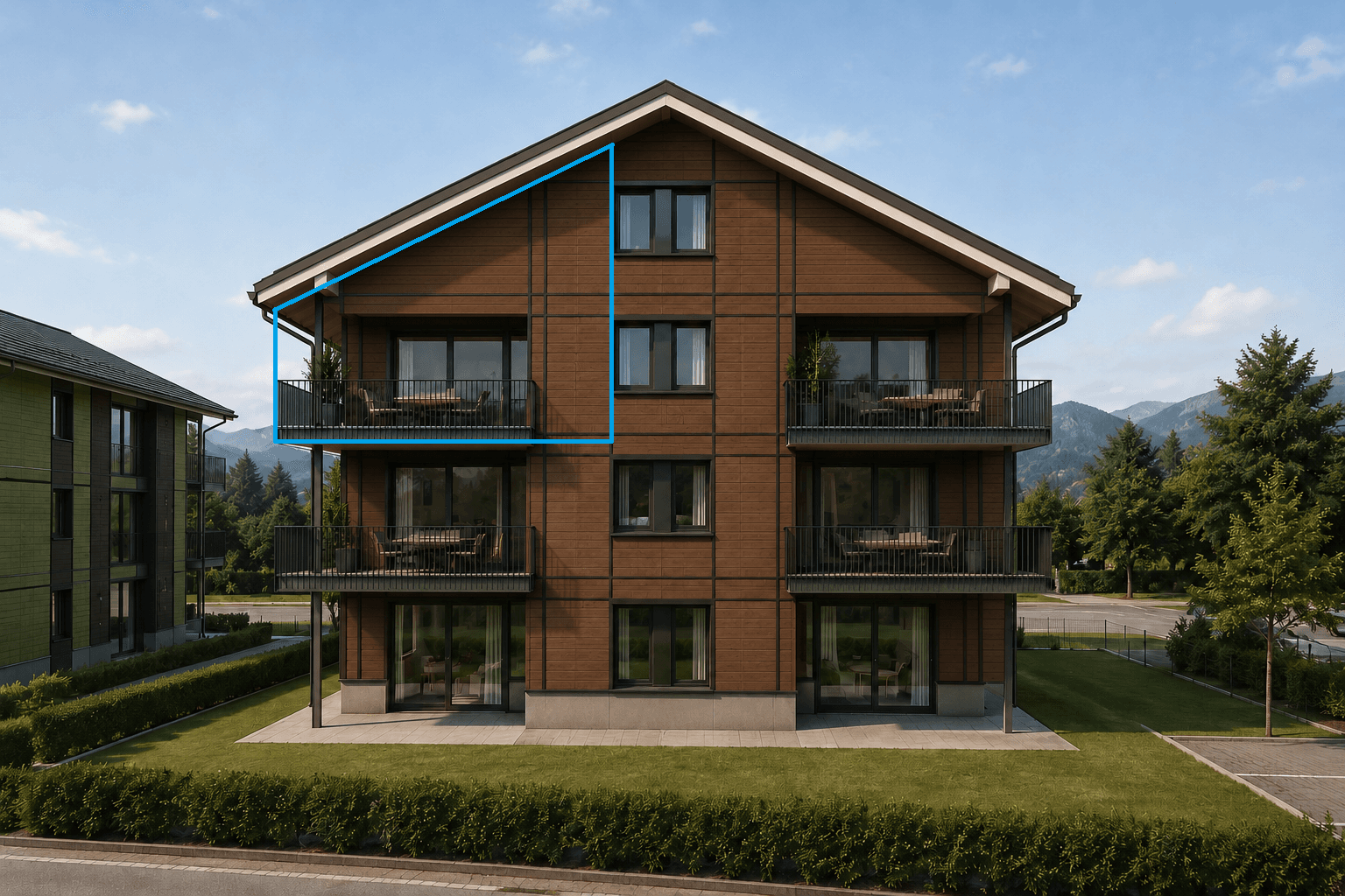 3.5-Zimmer-Wohnung 2. OG | Pilatus